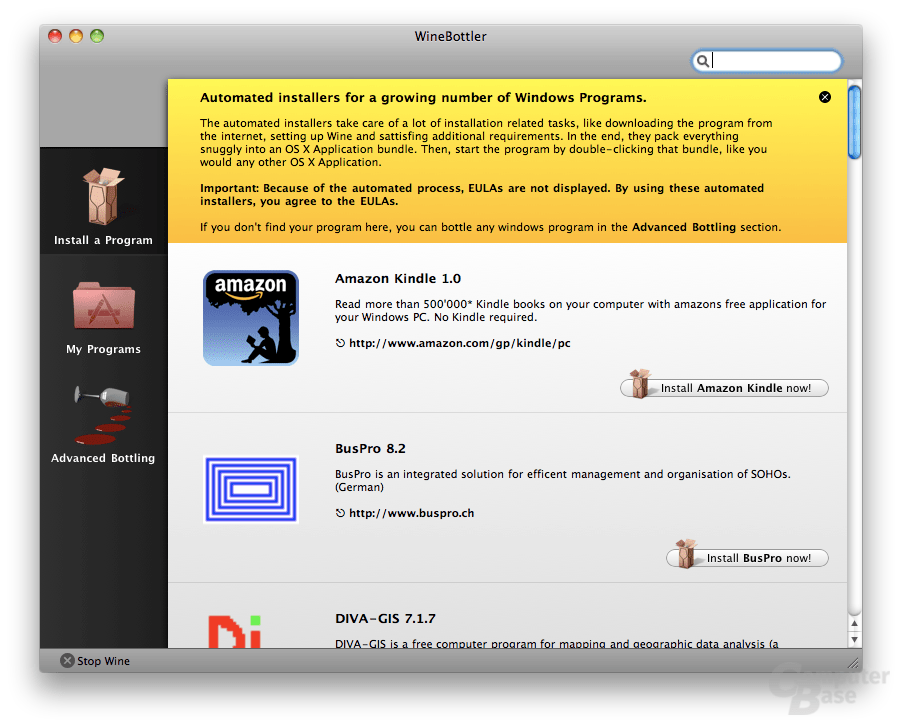 winebottler 1.8 winebottler 1.8