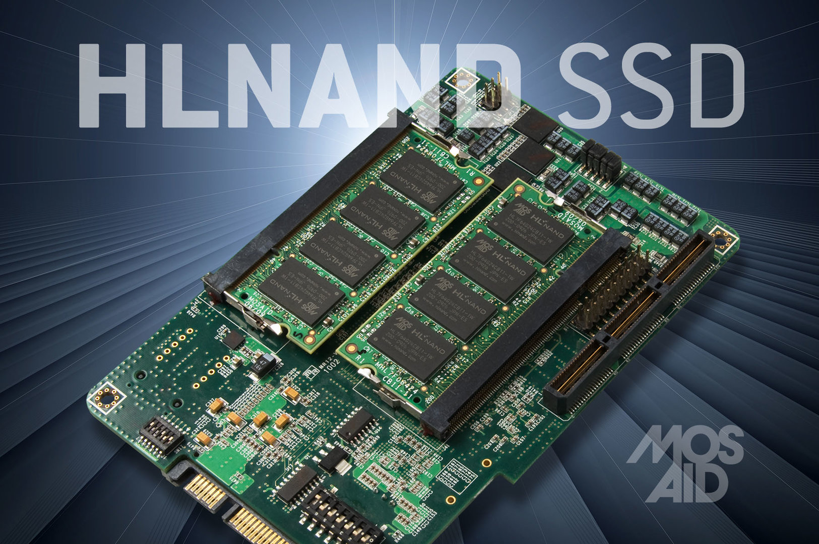 Mosaid HLNAND SSD Prototyp