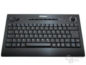 Stark komprimiertes Tastaturlayout