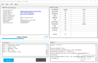 intel processor diagnostic tool download