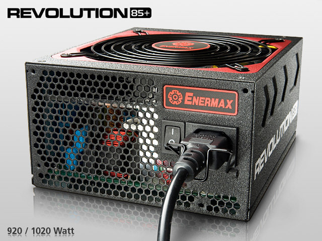 Neue Enermax „Revolution85+“-Netzteile