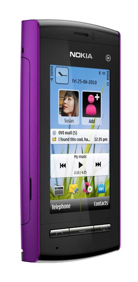 Nokia 5250, lila