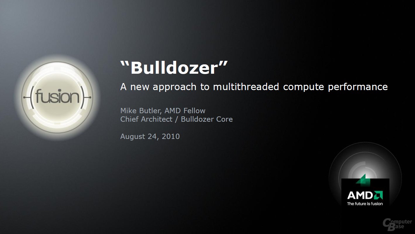 AMDs „Bulldozer“-Präsentation bei „Hot Chips 22“