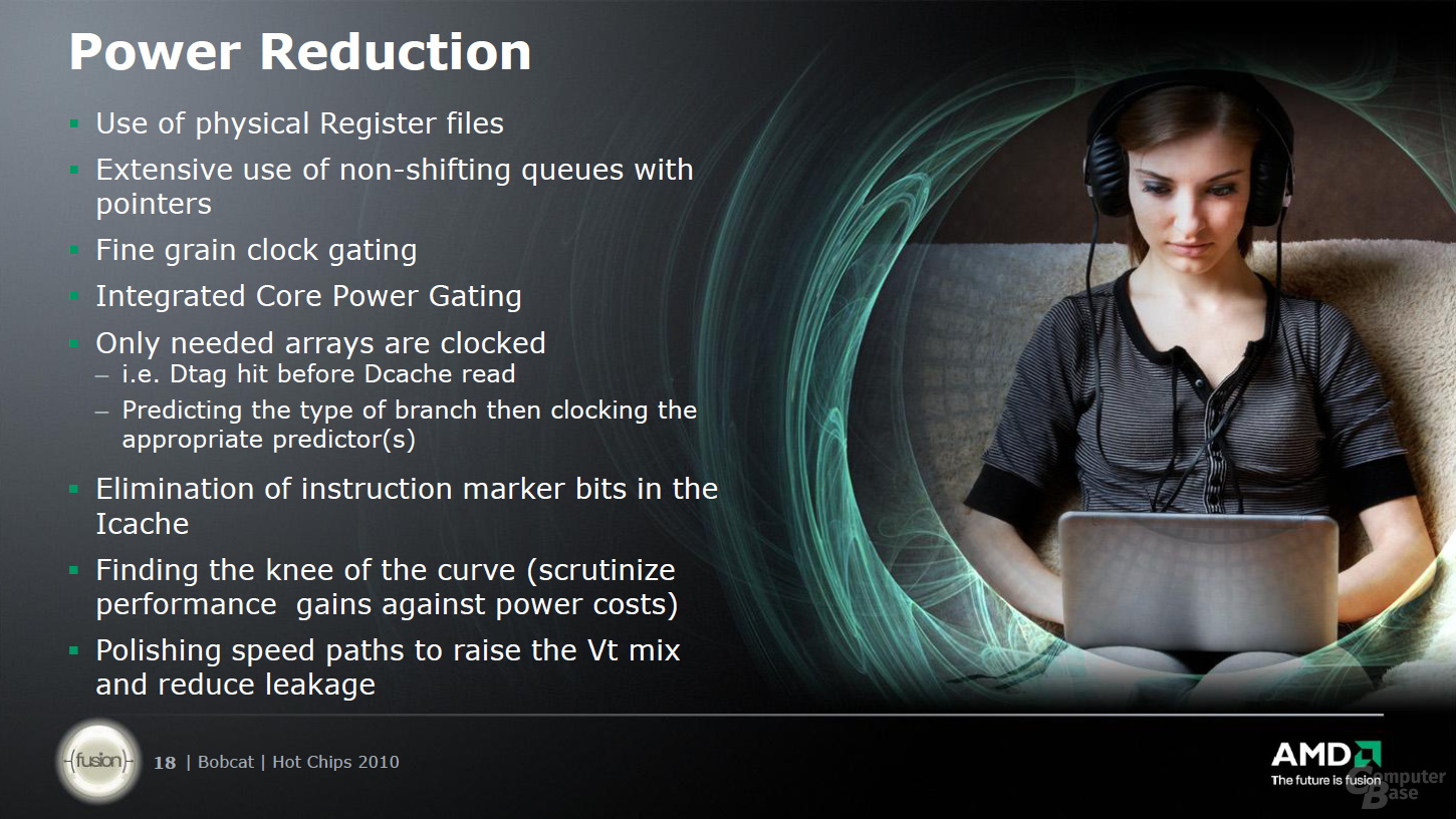 AMDs „Bobcat“-Präsentation bei „Hot Chips 22“