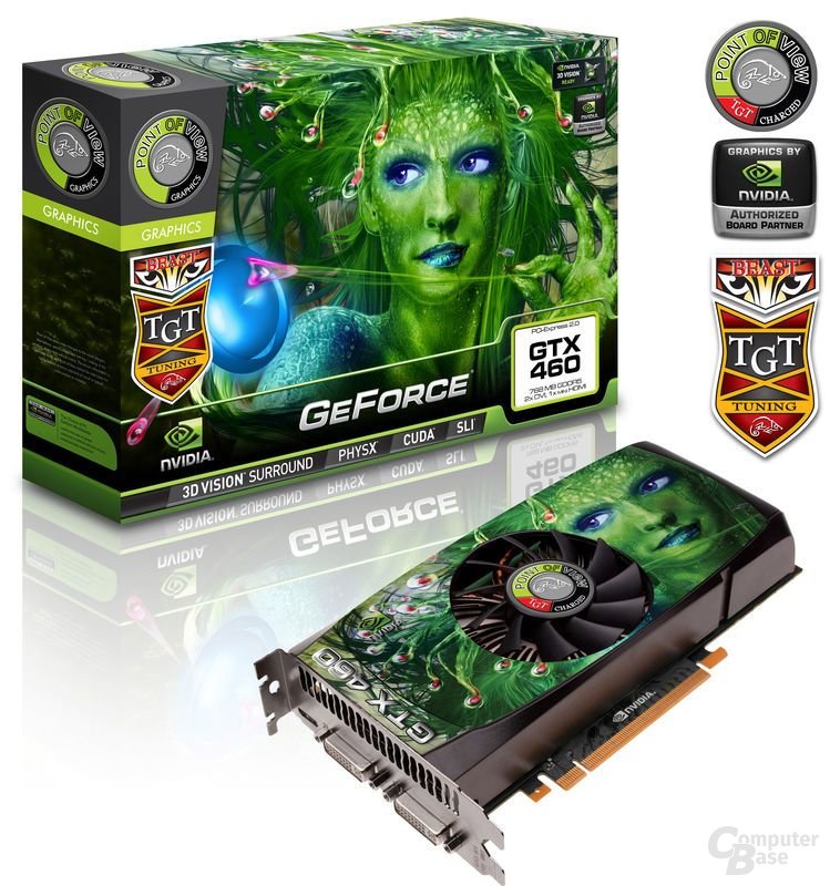 Point of View GeForce GTX 460 768 MB Beast Edition
