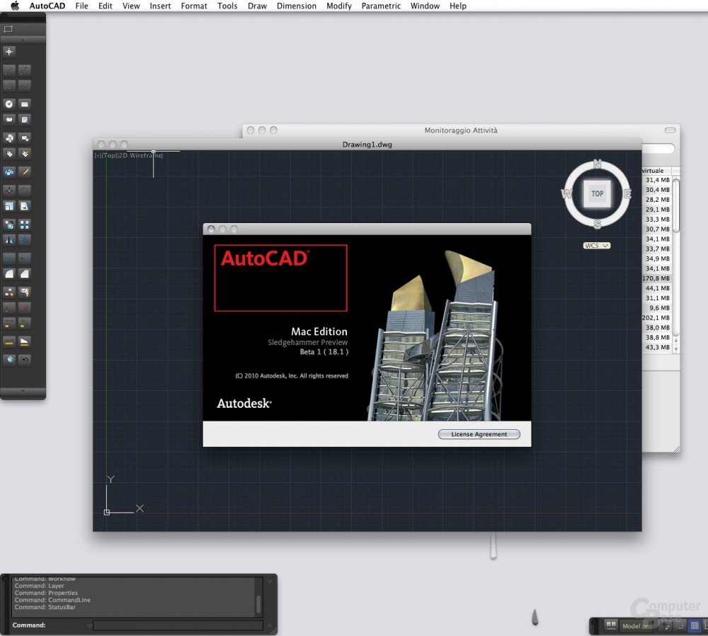 AutoCAD MAC OS X