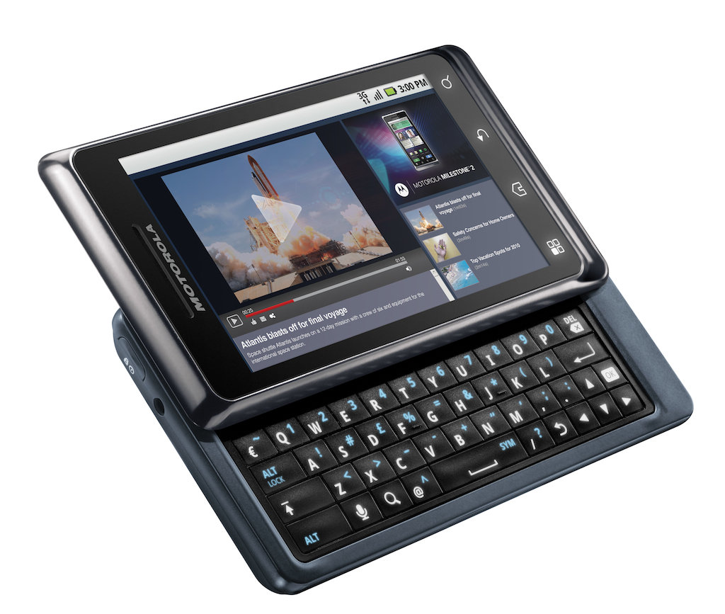 Motorola Milestone 2: Tastatur