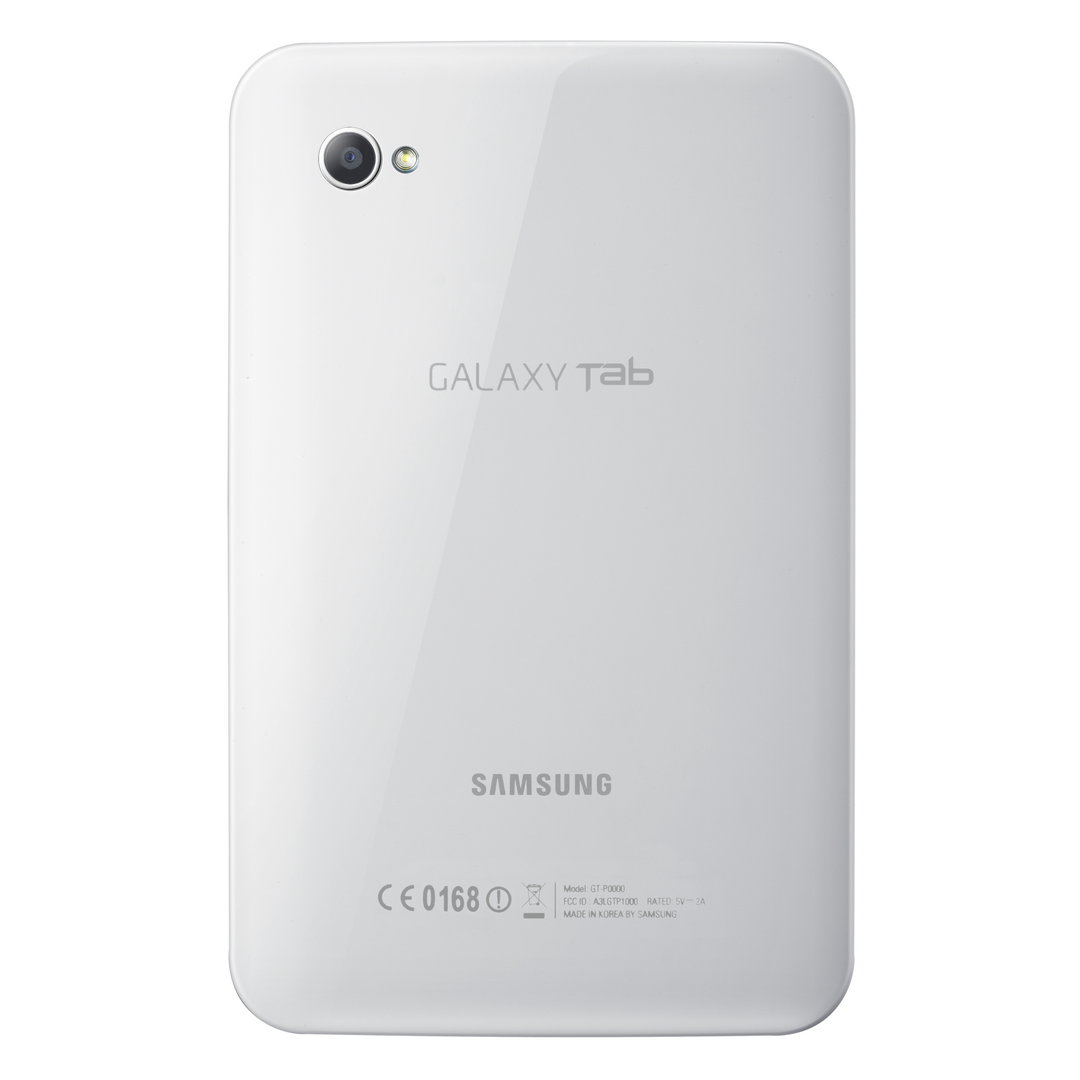 Rückseite des Galaxy Tab (Bild: Samsung)