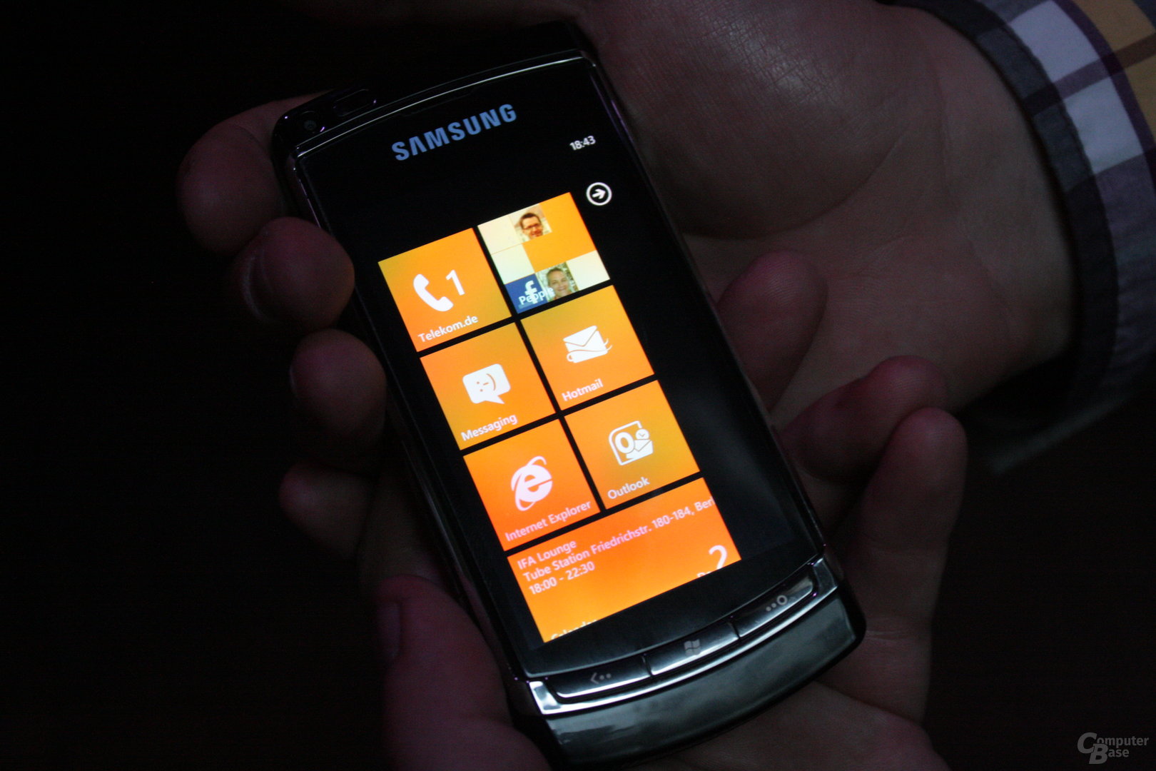 Windows Phone 7: Übersicht mit „Tiles“
