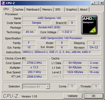 AMD Semrpon 140