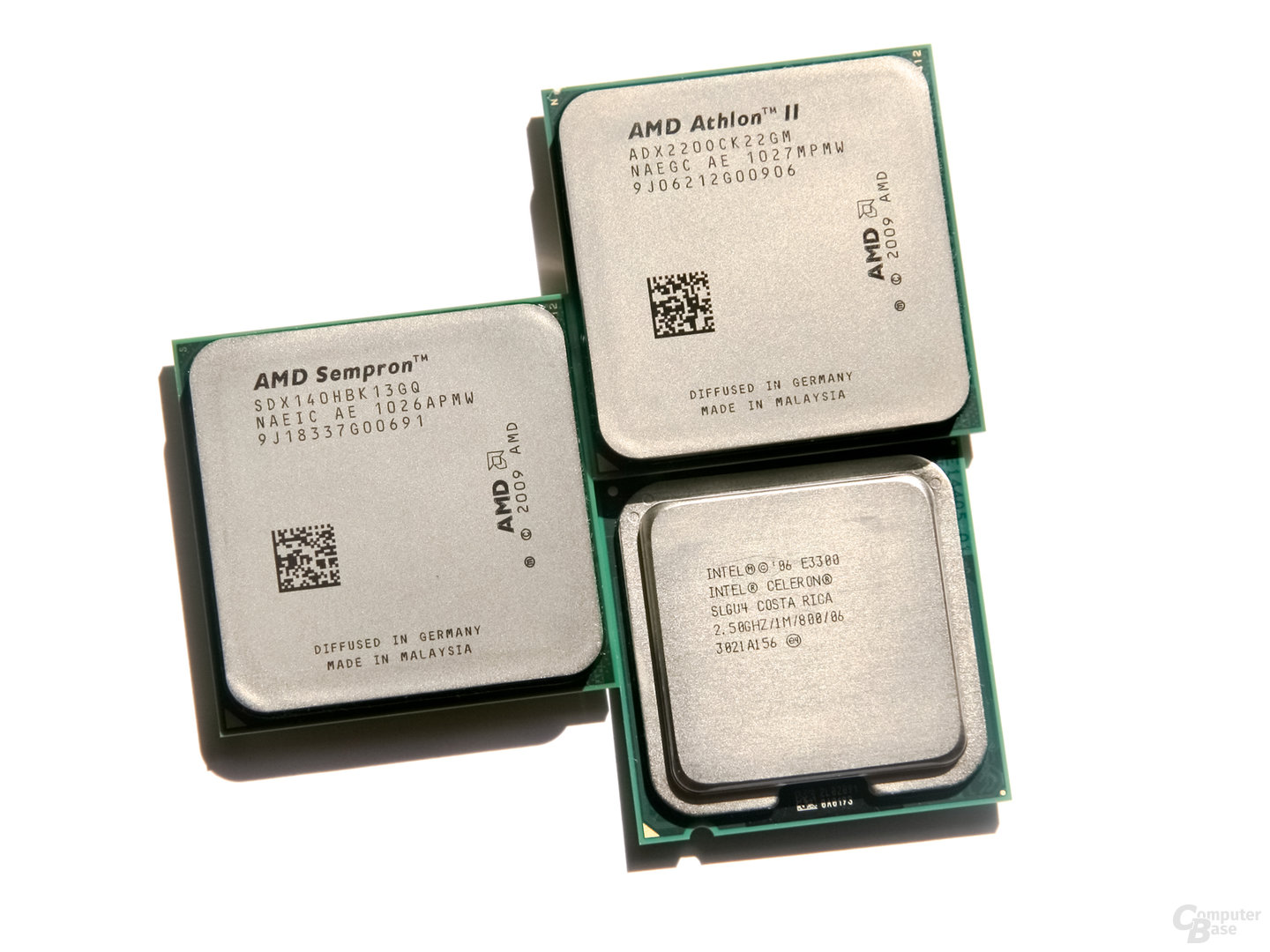 Drei CPUs für 30 bis 40 Euro