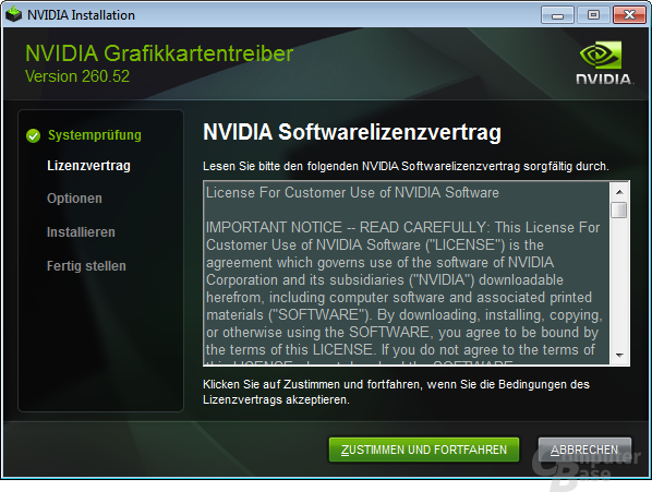 Nvidia GeForce 260.52