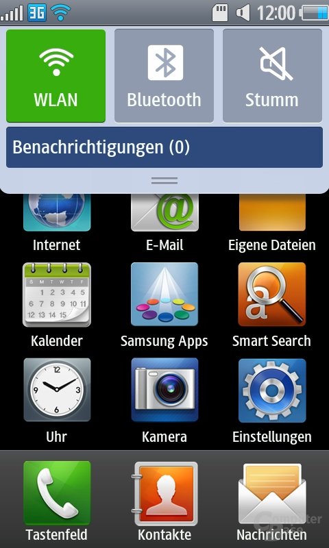Bada OS: App-Liste
