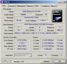 AMD Phenom II 560 Black Edition mit geringerer Spannung