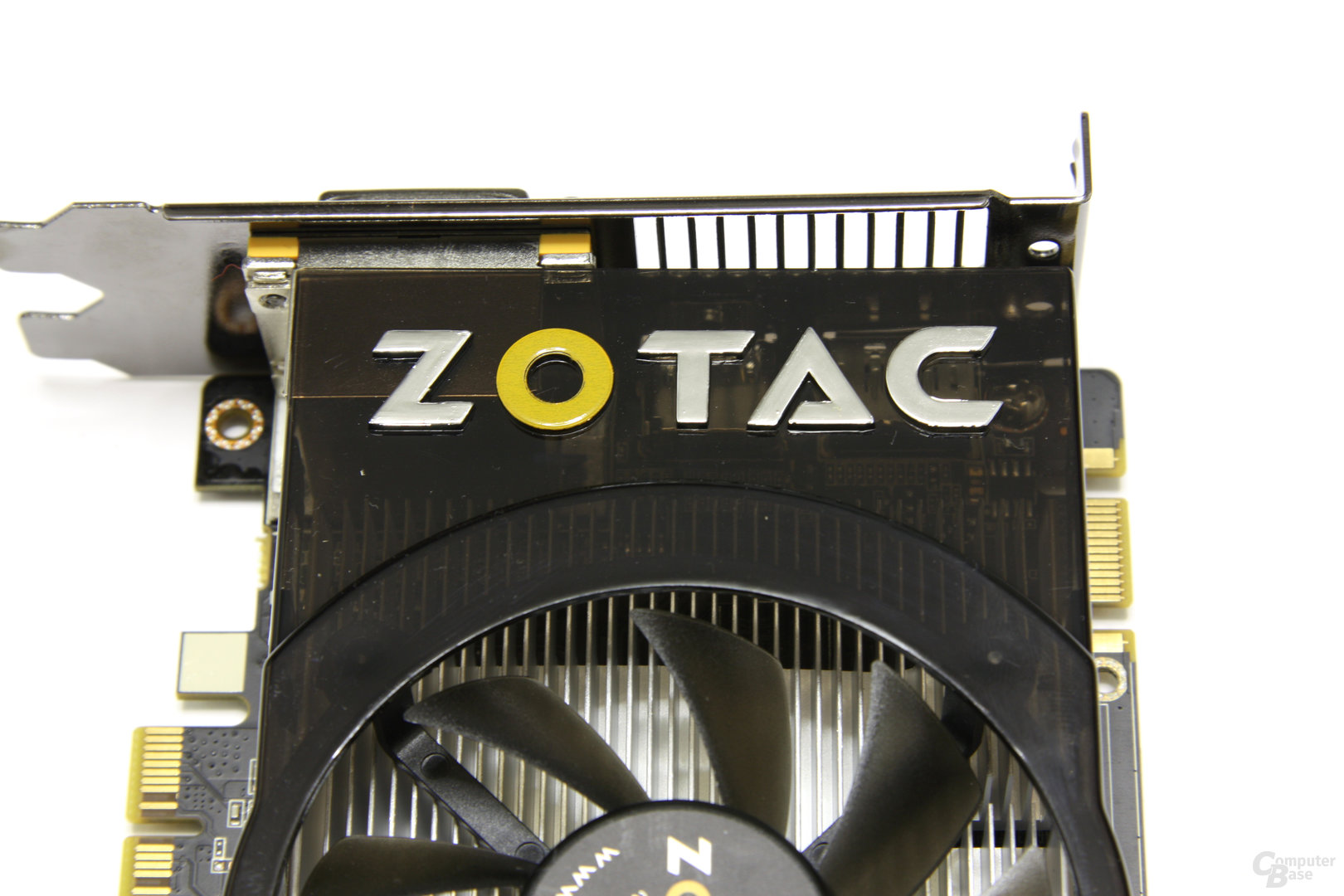 GeForce GTS 450 AMP! Zotac-Schriftzug