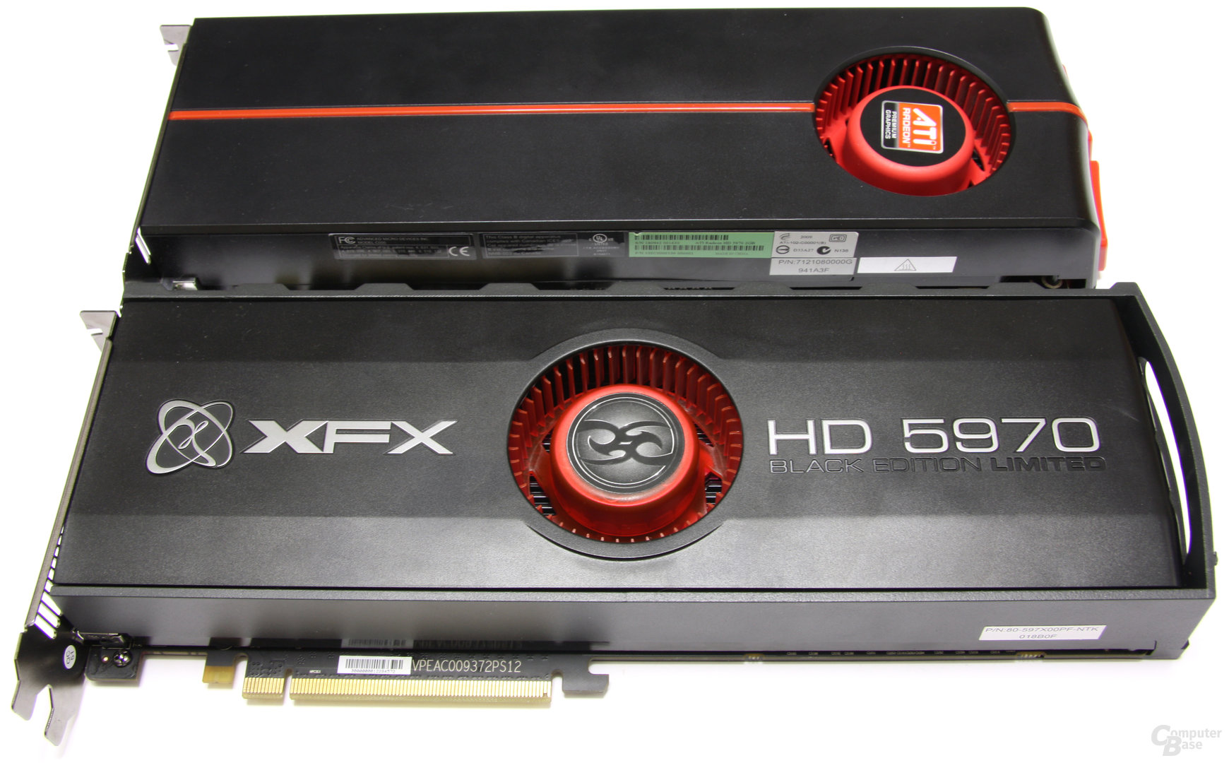 XFX HD 5970 Black LE vs Referenzdesign