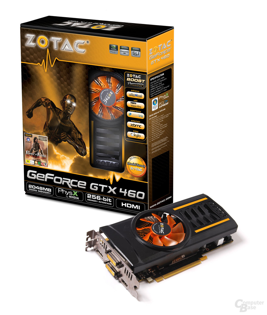 Zotac GeForce GTX 460 2 GByte