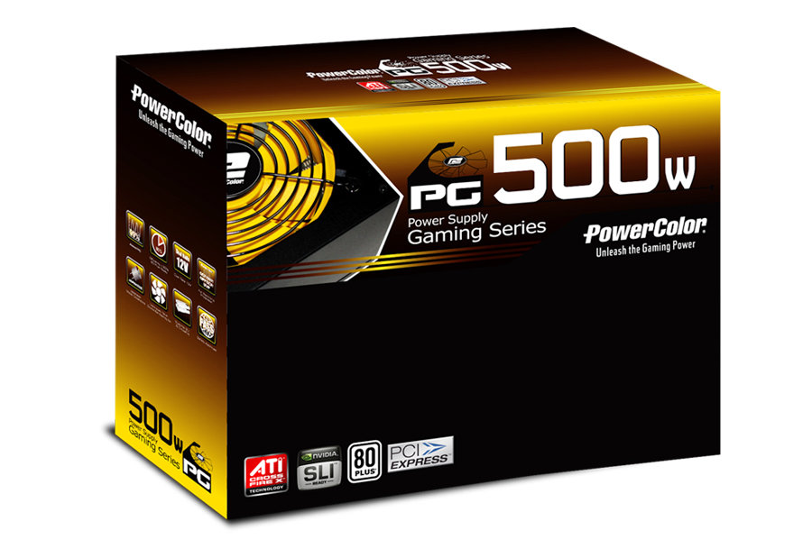 PowerColor Gaming 500W