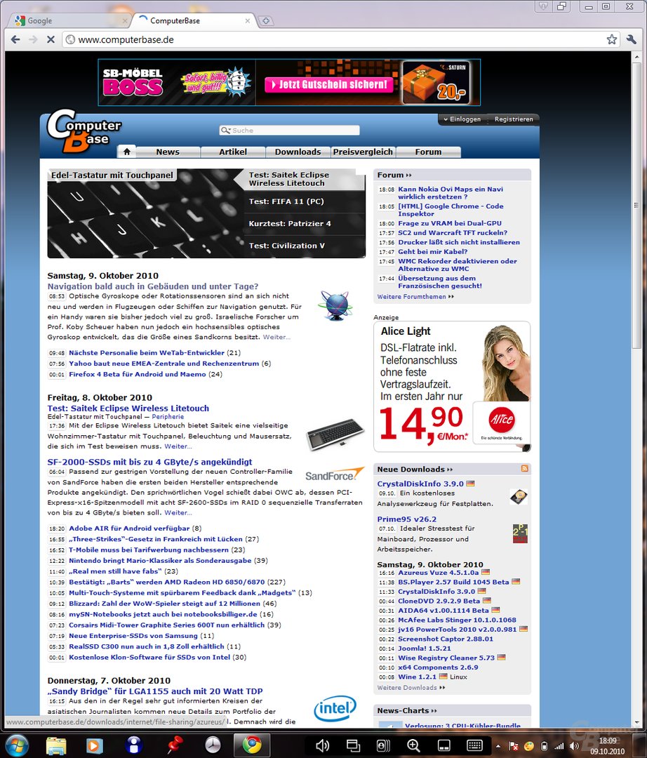 ComputerBase.de (beide Displays)