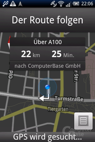 Xperia X8: Google Maps Navigation