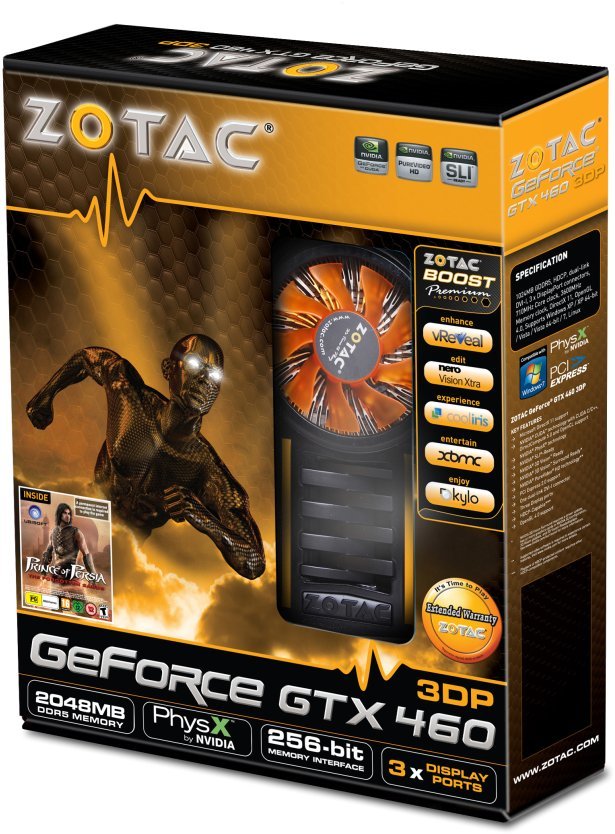 Zotac GeForce GTX 460 3DP