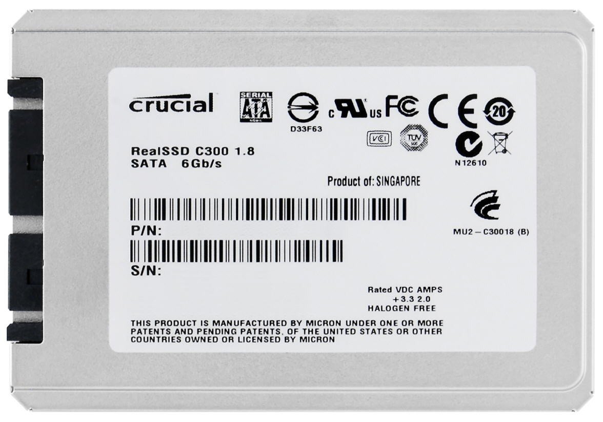 Crucial RealSSD C300 1,8 Zoll