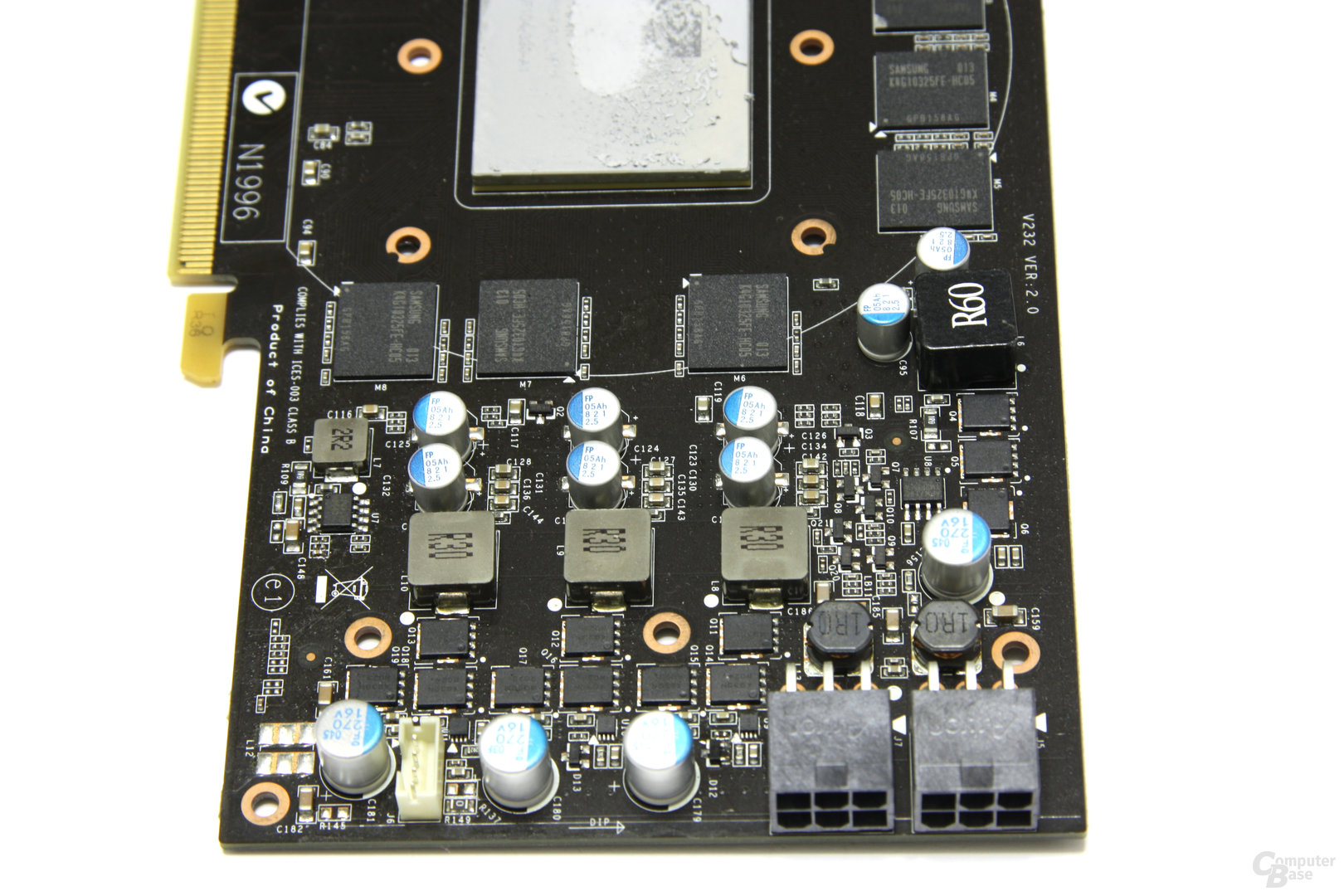 GeForce GTX 460 Cyclone OC Stromversorgung