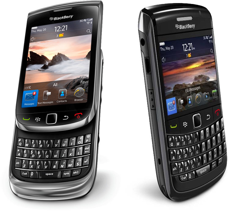 BlackBerry Bold 9780 & BlackBerry Torch 9800