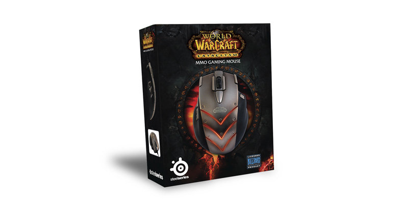 SteelSeries World of Warcraft: Cataclysm MMO Gaming Maus