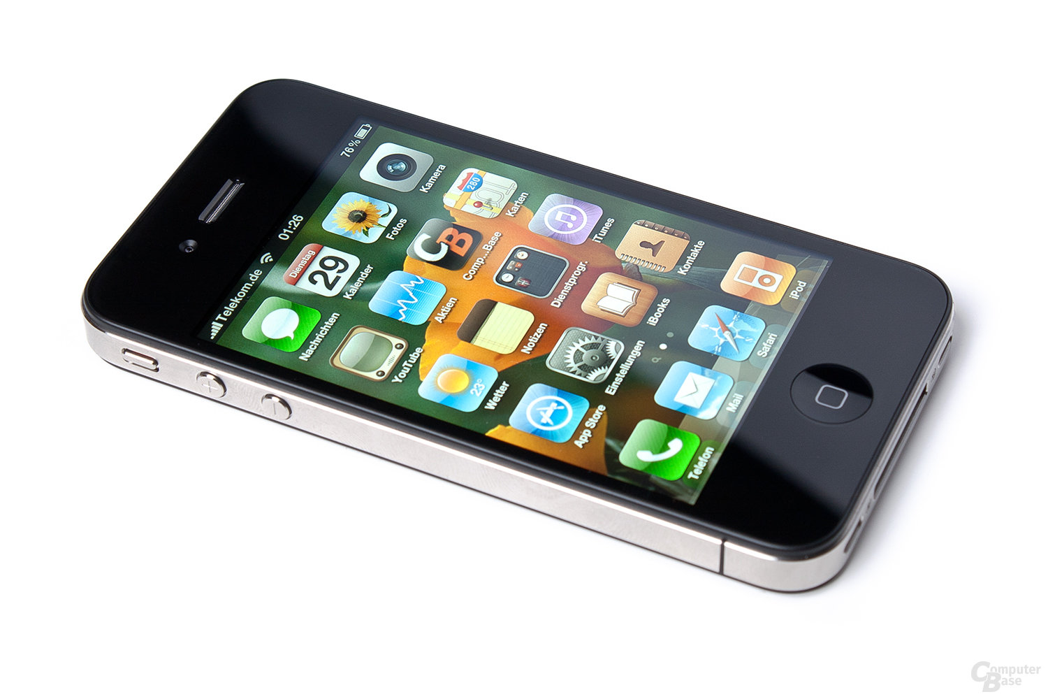 Gehört zu den besten Smartphones 2010: das iPhone 4 von Apple