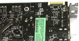 Radeon HD 6850 CF-Anschluss