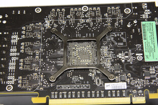 Radeon HD 6850 GPU-Rückseite