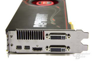 Radeon HD 6850 Slotblech