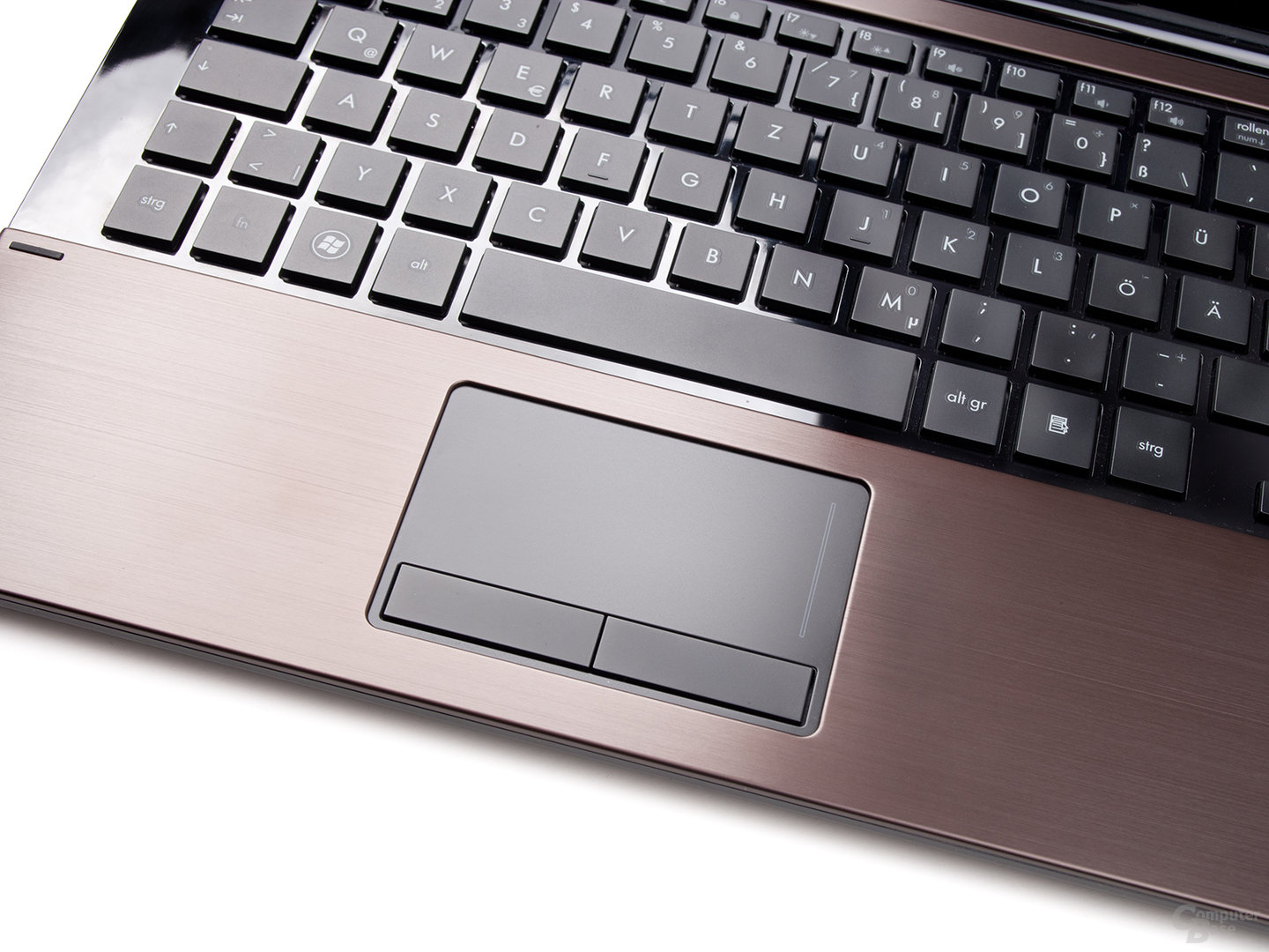 HP ProBook 5320m: Tastatur und Touchpad