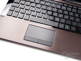 HP ProBook 5320m: Tastatur und Touchpad