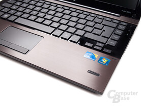 HP ProBook 5320m: Tastatur und Touchpad