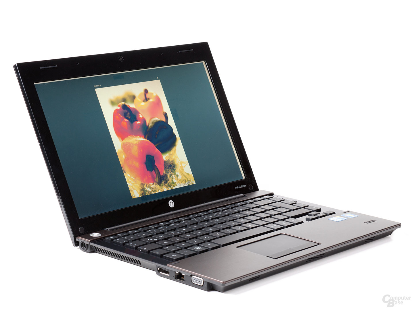 HP ProBook 5320m: Testbild, schräg