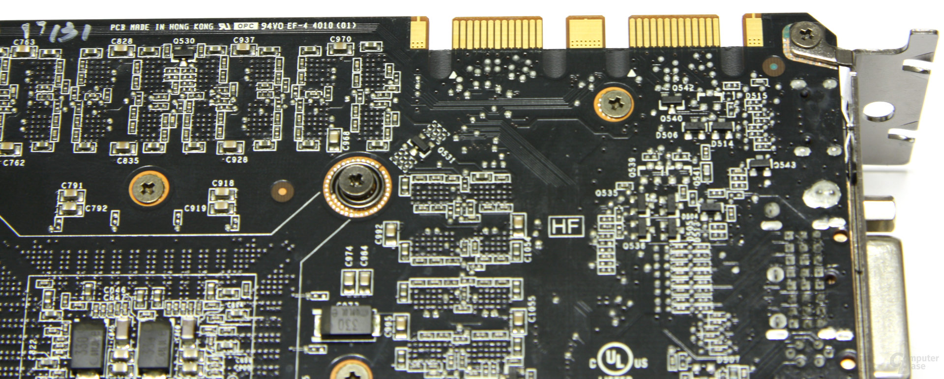 GeForce GTX 580 SLI-Anschlüsse