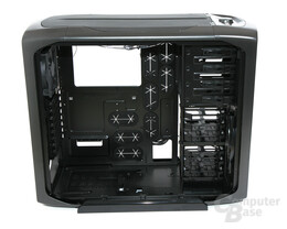 Corsair Graphite 600T – Innenraum links