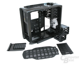 Corsair Graphite 600T – komplett demontiert