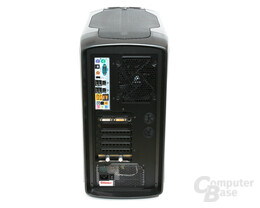 Corsair Graphite 600T – Rückansicht