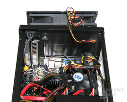 Silverstone SST-SG07B Sugo – Demontierter Lüfter