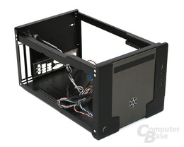 Silverstone SST-SG07B Sugo – Chassis vorn links