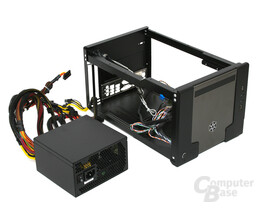 Silverstone SST-SG07B Sugo – demontiertes Netzteil