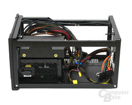 Silverstone SST-SG07B Sugo – demontierter Laufwerkhalter
