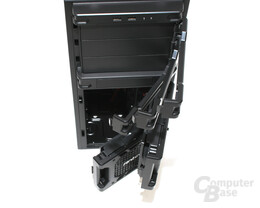 Antec Dark Fleet DF-35 – Front geöffnet