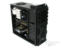 Antec Dark Fleet DF-35 – Hardware hinten