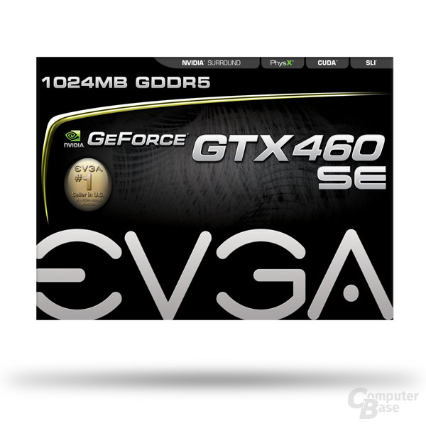 EVGA GeForce GTX 460 SE (Superclocked)