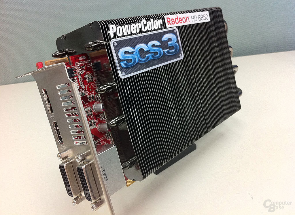 Passiv gekühlte Radeon HD 6850 von PowerColor