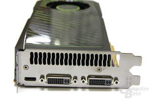 GeForce GTX 570 Slotblech